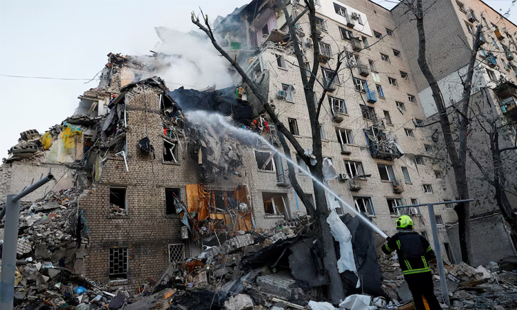 Death toll from Russian strikes on Ukraine capital rises to 8: authorities
