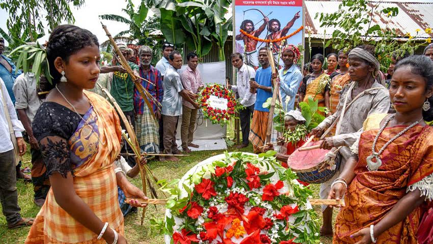 Santal Rebellion Day observed in Gaibandha
