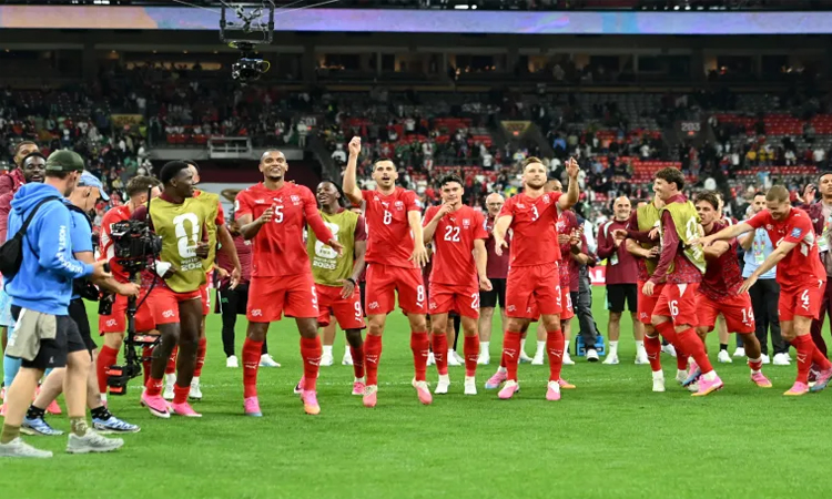 Switzerland beat Algeria 2-0 to move into World Cup last 16