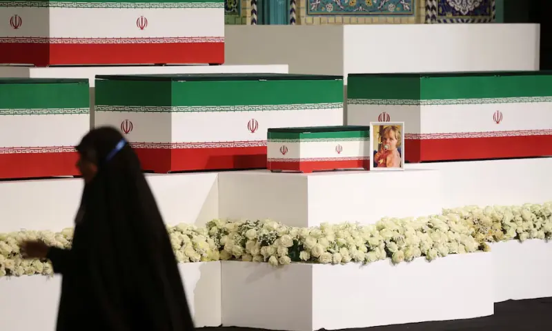 Pakistani PM pays respects at Khamenei coffin: Iran state TV