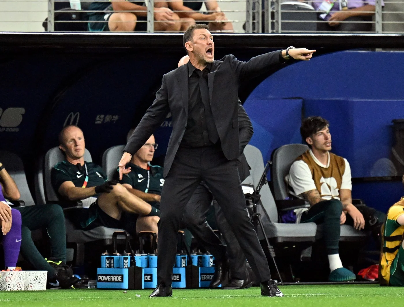 Australia's Popovic on defensive as gamble fails in World Cup exit