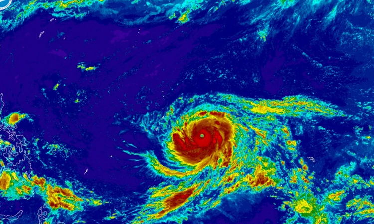 'Super typhoon' Bavi heads for US Pacific islands