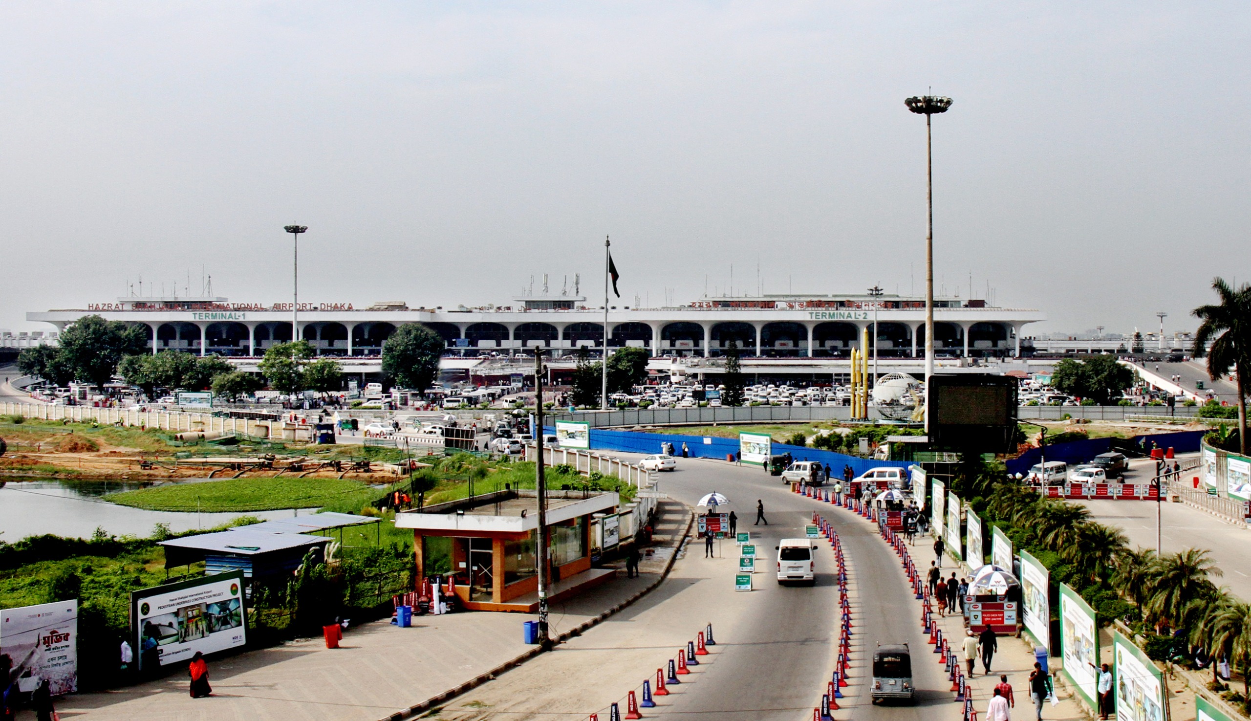 Police arrests 82 trouble makers at HSIA surroundings 