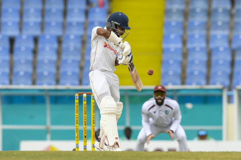 Dinusha shines for Sri Lanka on second day of West Indies Test