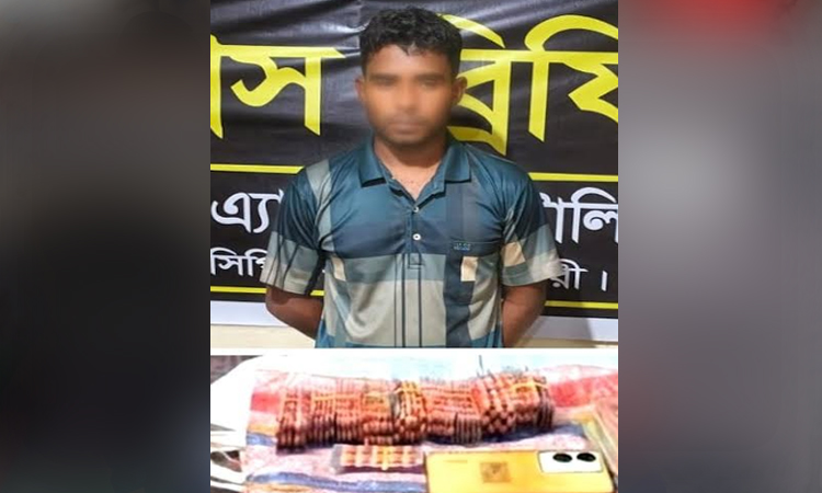 Man held with 730 pieces of Tapentadol tablets in Dinajpur