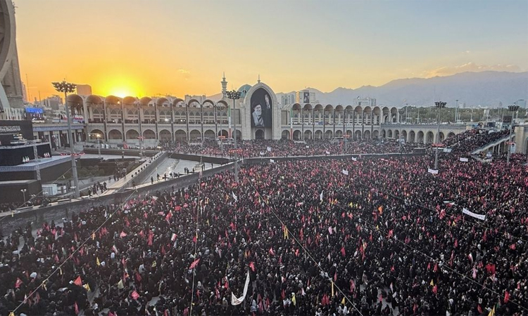 Huge crowds expected at Iran leader's funeral procession