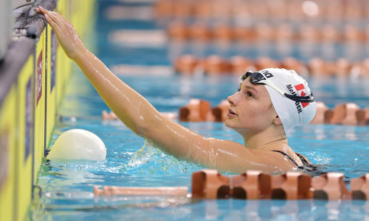 Canada's McIntosh breaks 200 fly world record, oldest in women's swimming