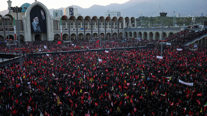 Khamenei funeral procession begins in Tehran as huge crowds expected