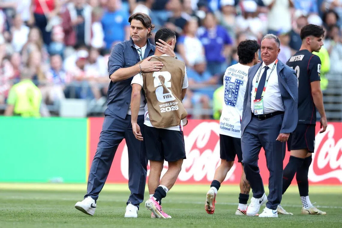 'Disappointed' Pochettino says Balogun row no excuse for US World Cup exit
