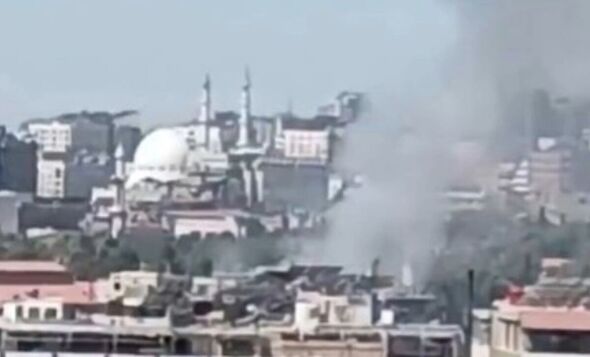 Two blasts near Damascus hotel