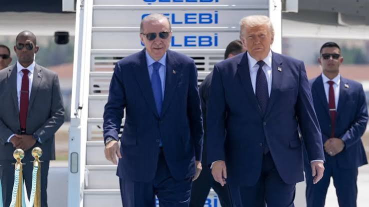 Trump says 'we will consider' selling F-35s to Turkey as arrives in Ankara