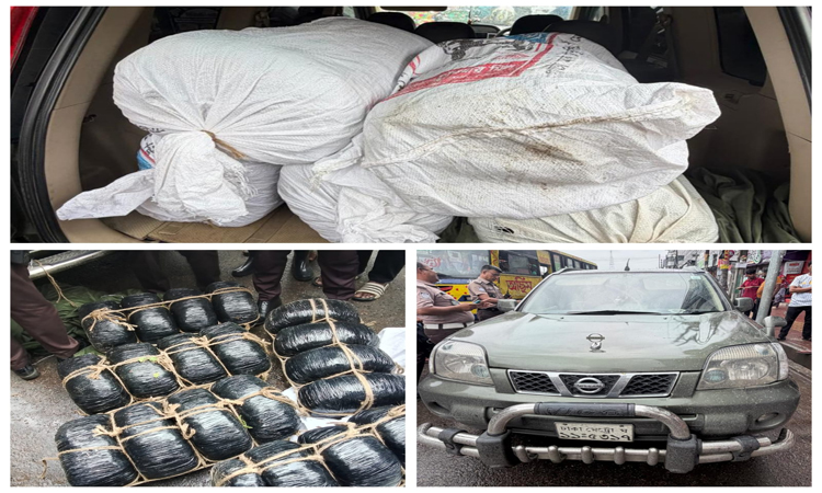 DMP operations lead to multiple arrests, arms recovery, 100kg cannabis seizure