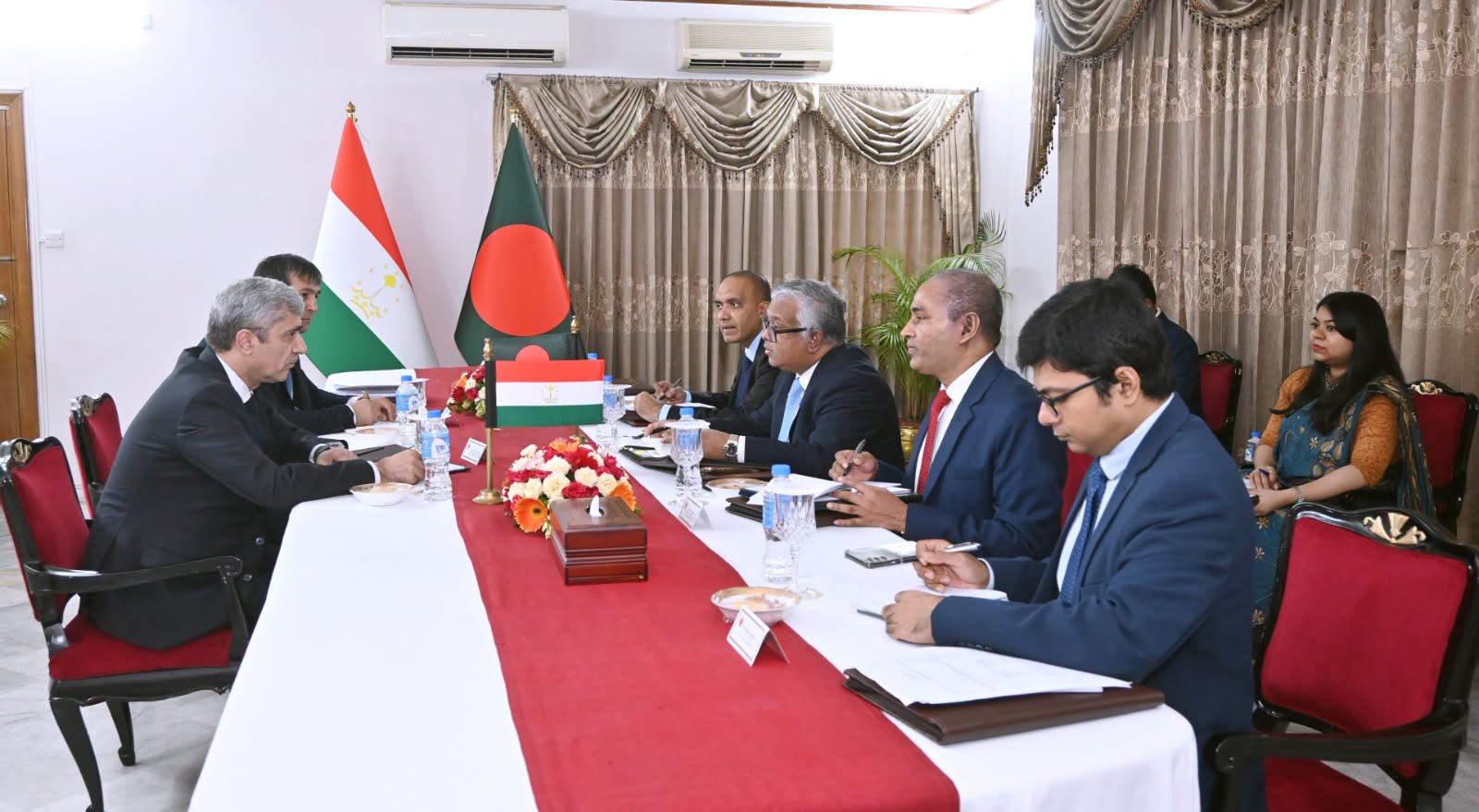 Bangladesh, Tajikistan sign FOC MoU to deepen ties