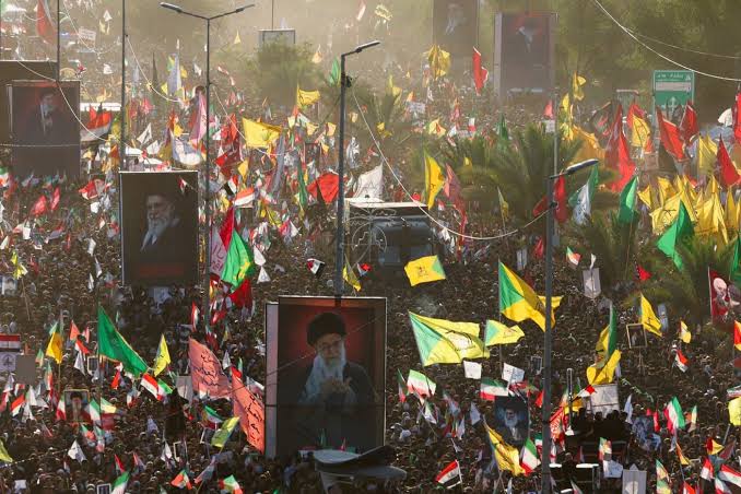 Iraq's holy cities host funeral processions for Khamenei