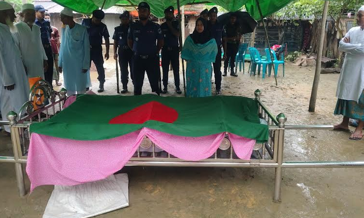 Freedom fighter Shahajan Sheikh laid to rest with state honour in Bagerhat