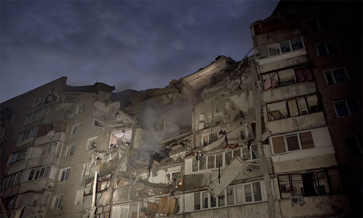 Russia attacking Kyiv with missiles, explosions heard