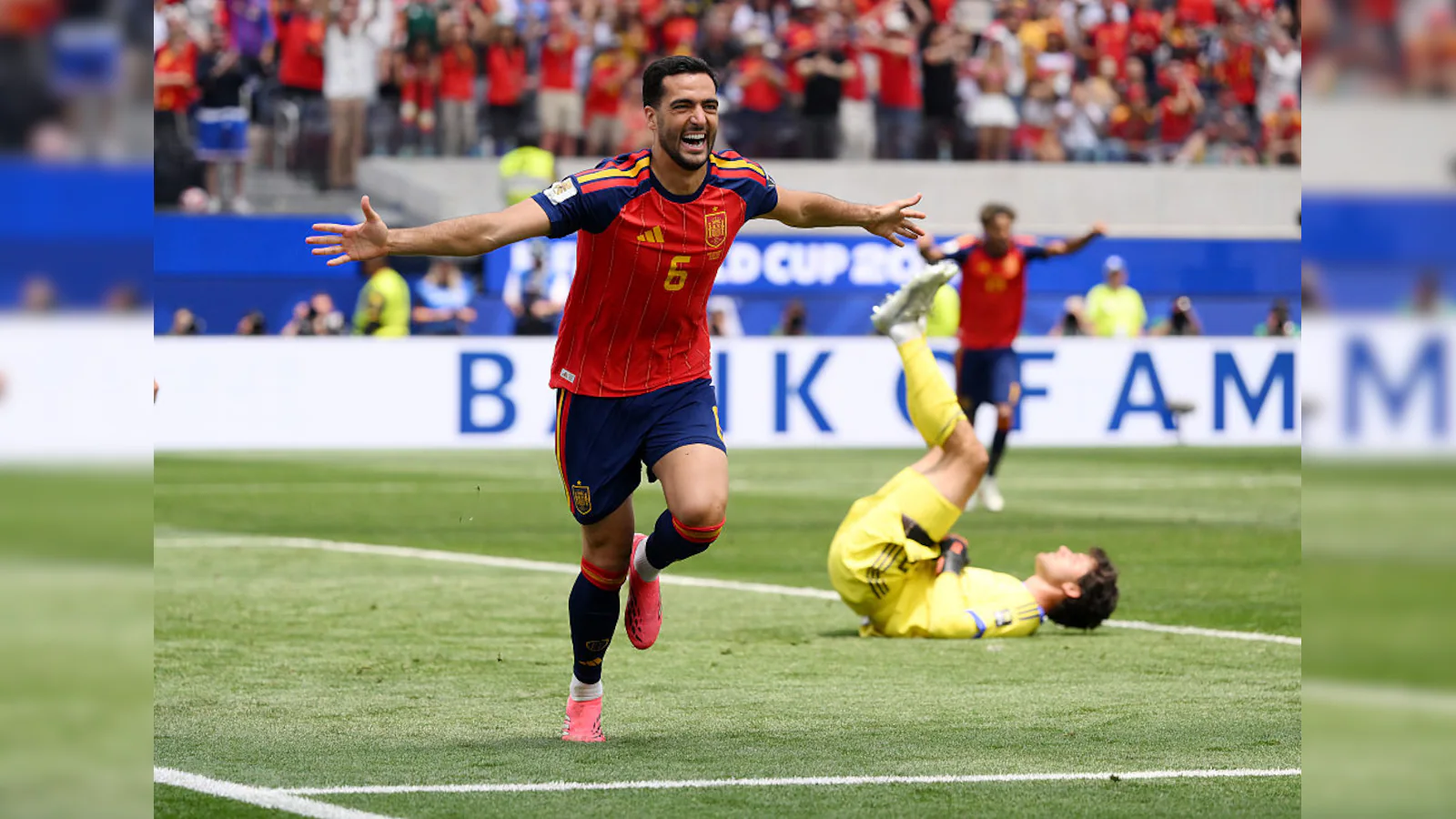 Spain's Merino living 'wildest dreams' with late World Cup winners