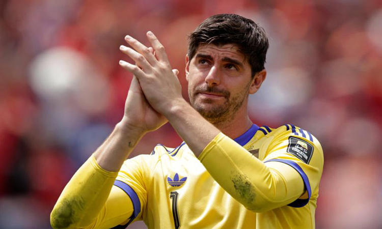 Courtois 'proud' as sun sets on Belgium's 'Golden Generation'