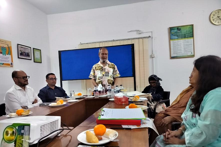 NGO Affairs Bureau Director General visits ACD in Rajshahi