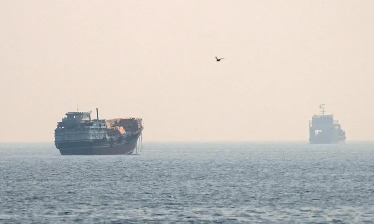 US launches new strikes on Iran after container ship hit in Hormuz