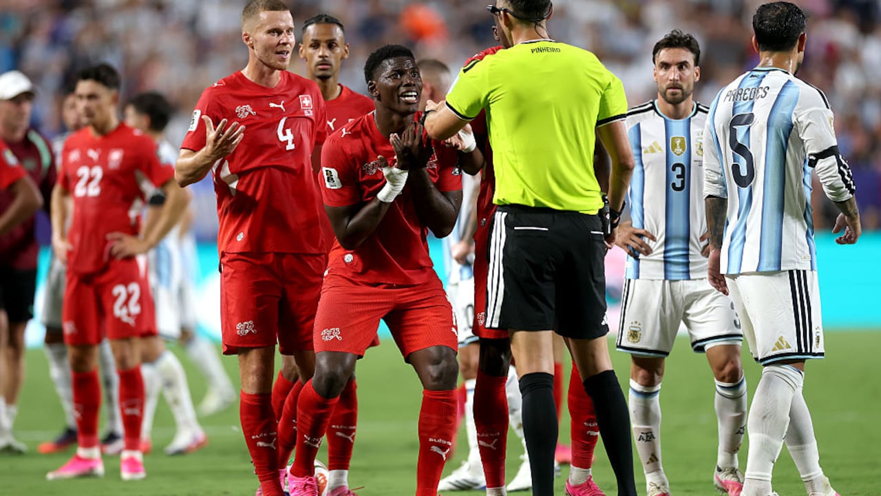 Argentina v Switzerland World Cup quarter-final goes into extra-time