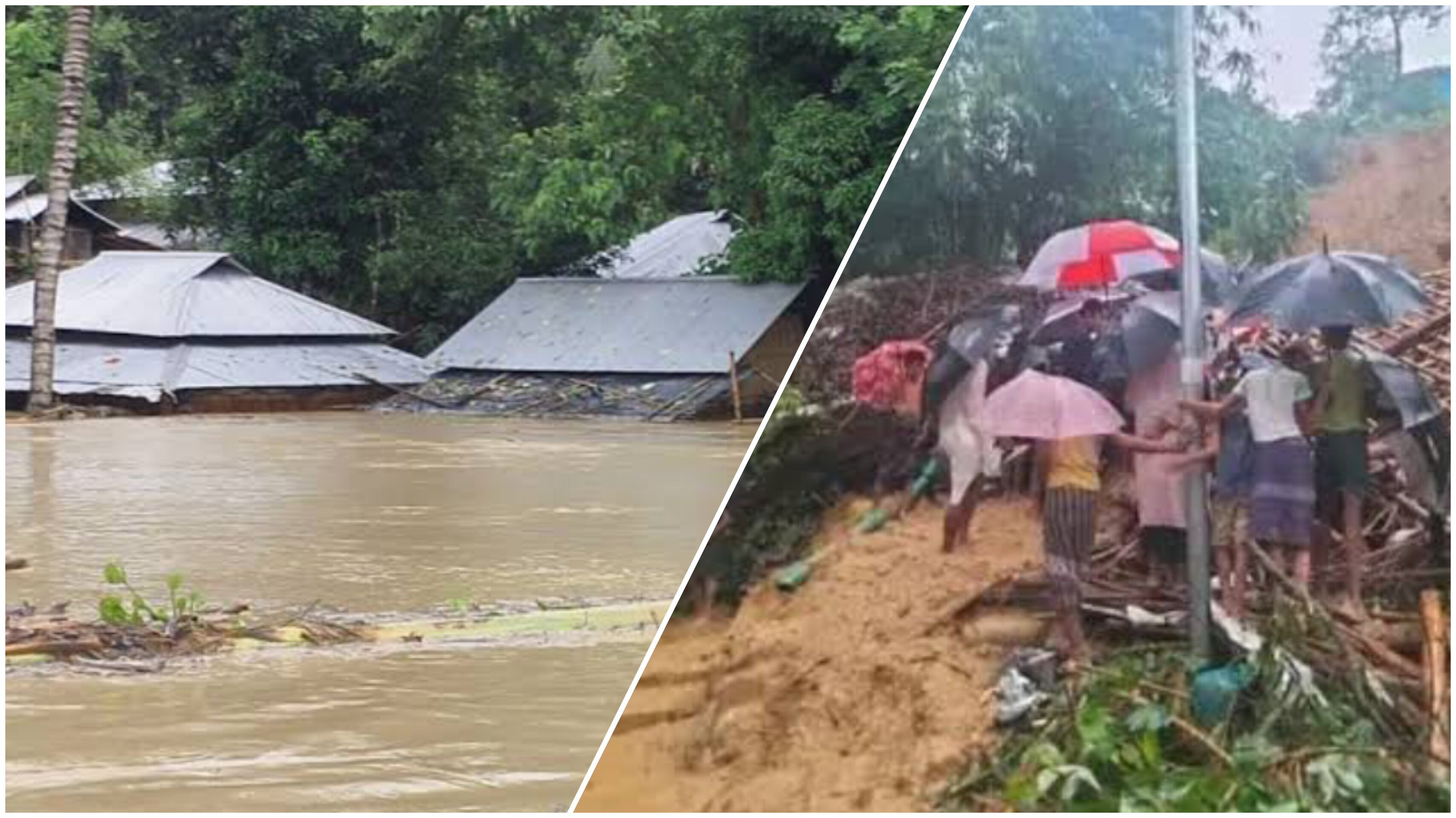 Over 50 killed, floods damage 80,000 homes, 344 edn institutions in Ctg division