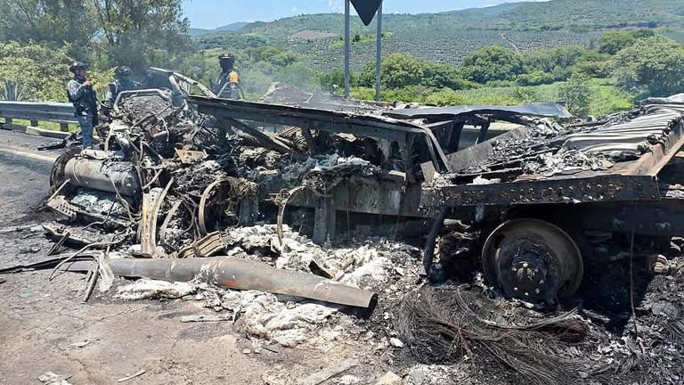 Cargo truck crash in Mexico leaves 10 dead, including two children