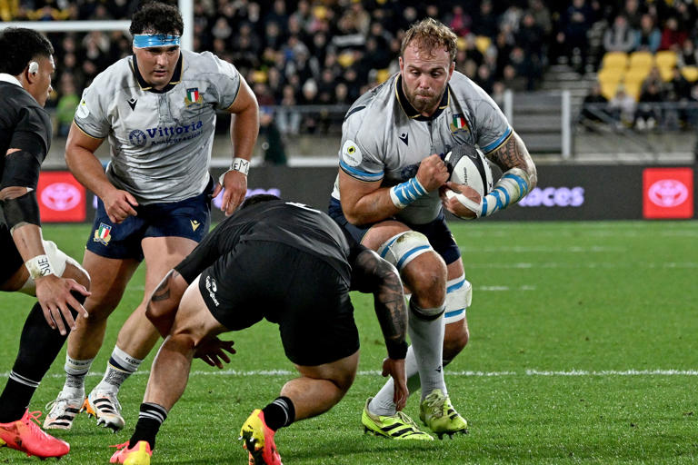 Italy's Cannone gets four-match ban for red card against All Blacks