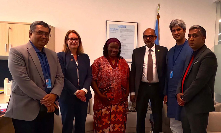 Adviser Titumir seeks stronger UN support to protect women, girls