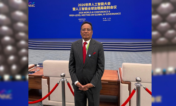 ICT Minister Fakir Mahbub Anam joins World AI Conference in Shanghai