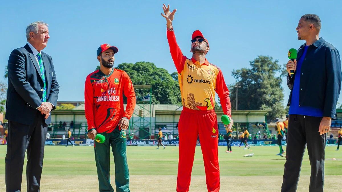 Bangladesh bat 1st in 2nd T20 to level series against Zimbabwe 