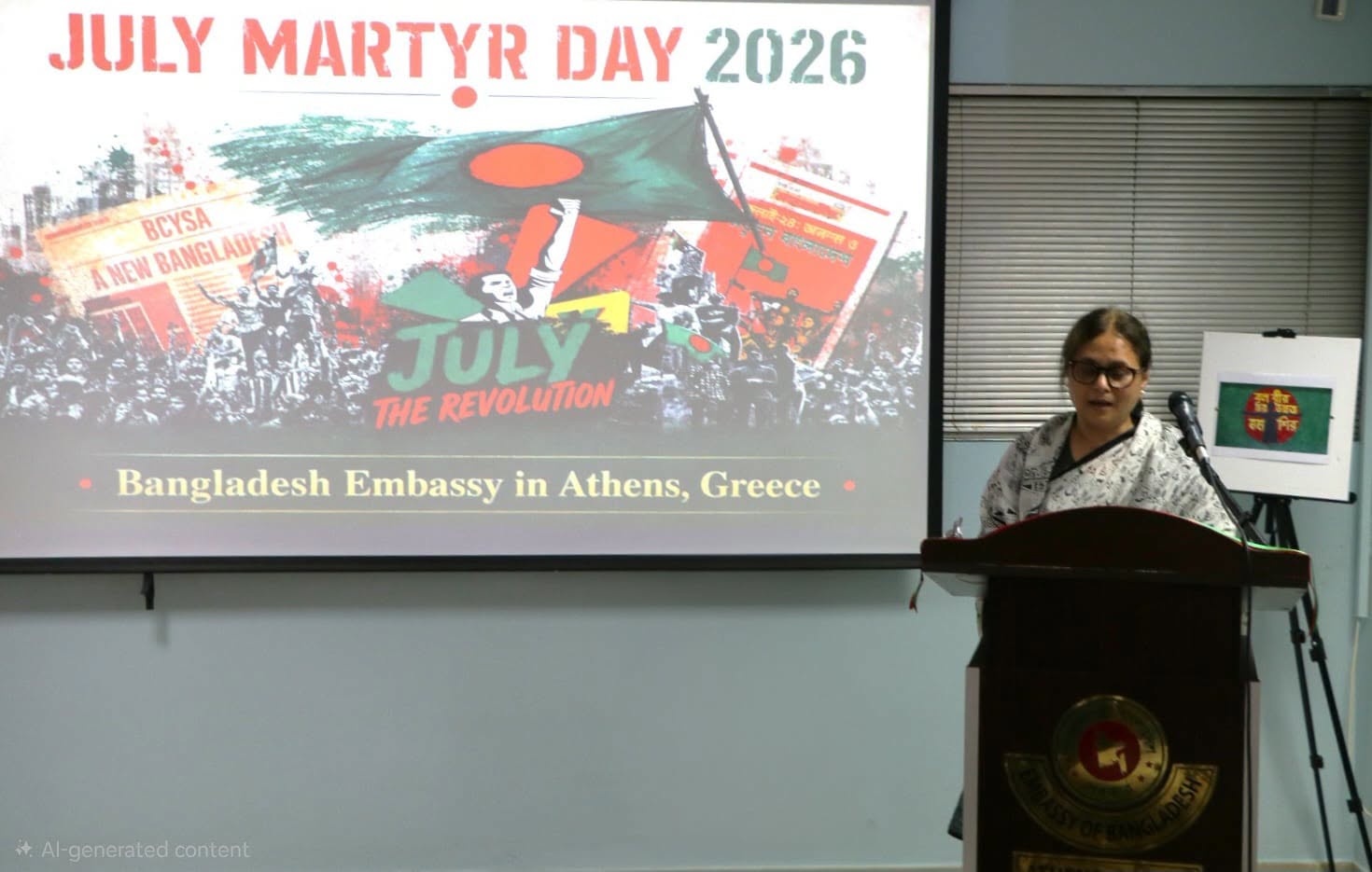 July Martyrs' Day observed in Athens