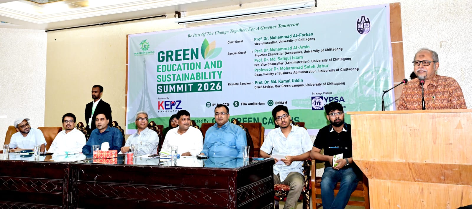Green Education and Sustainability Summit 2026 held at CU