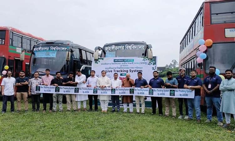 JUCSU launches live bus tracking system to modernise campus transportation