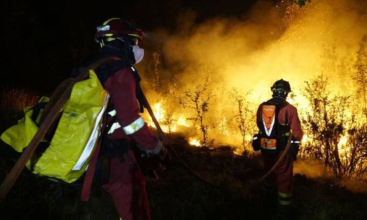 Hundreds evacuated from major new Spanish wildfire