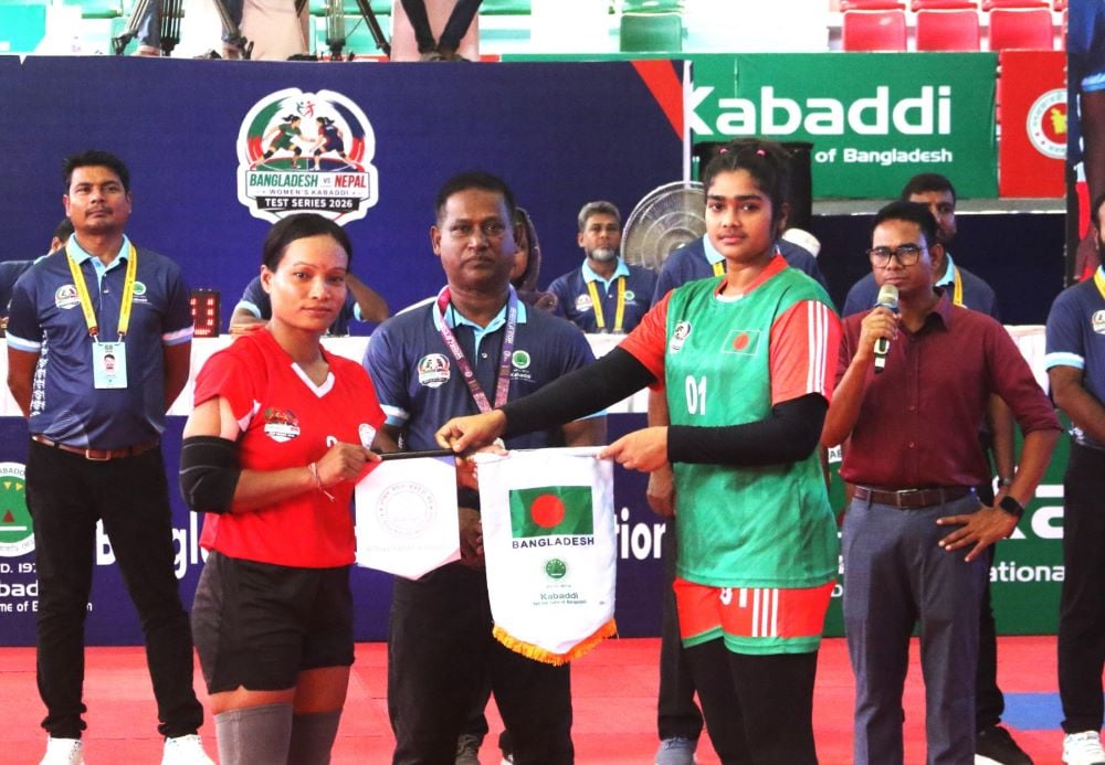 Bangladesh wins women’s kabaddi test series 