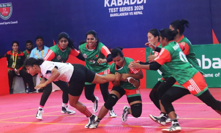 Bangladesh women's kabaddi team aim to finish test series with win 