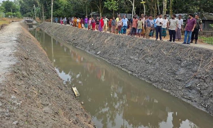 Gaibandha canal re-excavation project returns surplus Tk over 41 lakh to state treasury
