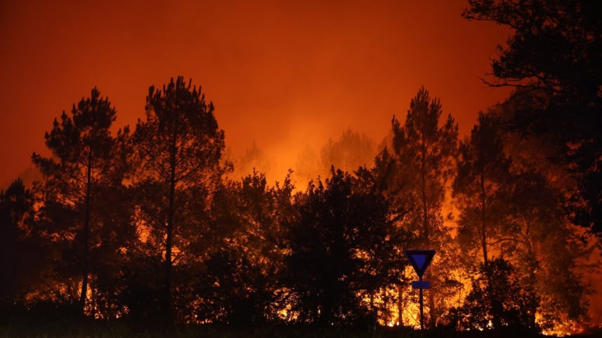 Deadly wildfires force thousands from homes in parts of Europe