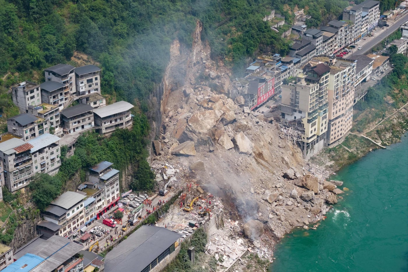 'No signs of life' as China landslide death toll rises to 11, 50 missing: authorities
