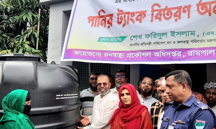 Every house to get water tank in coastal areas in phases: State Minister Faridul