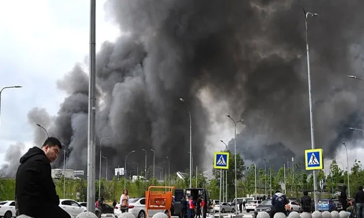 Ukraine hits Russia as far as Urals, two dead near border: Moscow