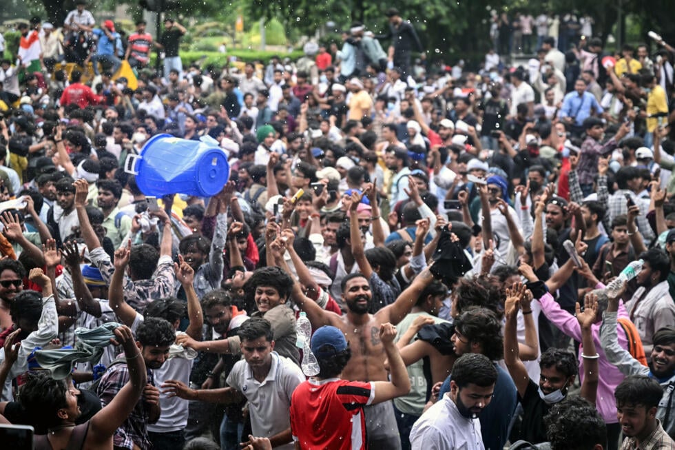 India's education minister resigns, end called to Delhi protests