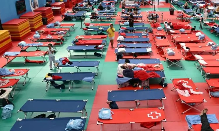 Close to Madrid, those who escaped flames worry what is next