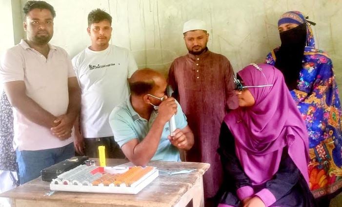 Eye camp benefits over 500 in Dumuria
