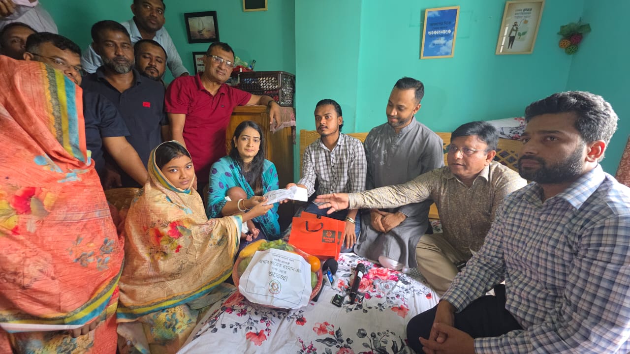 PM sends gifts for newborn daughter of injured July fighter Sujan