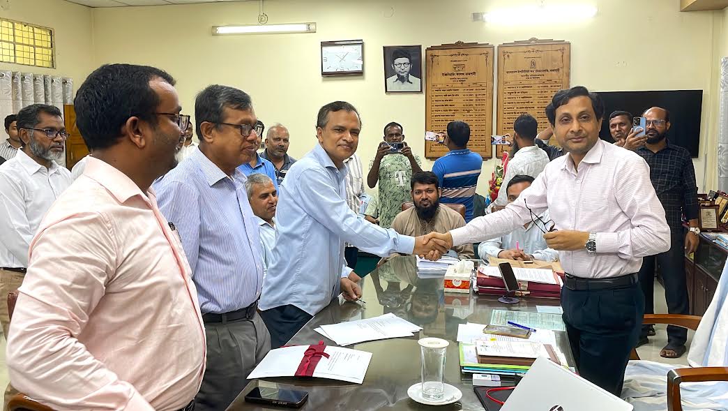 Prof Akhtar Hossain joins RUET as Pro-Vice Chancellor