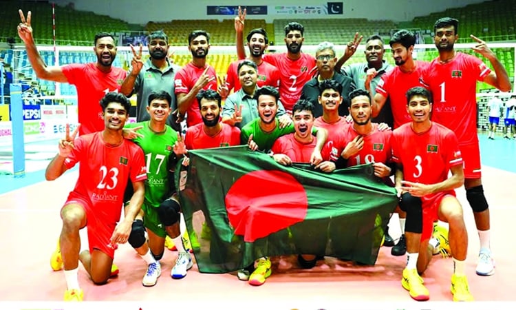 Bangladesh takes on Pakistan in CAVA Men's Championship final today 