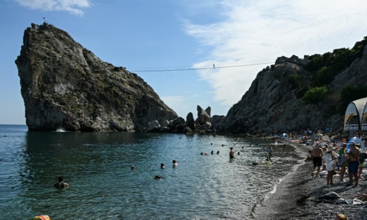 Drones and blackouts inflict a tense summer on Russia-annexed Crimea