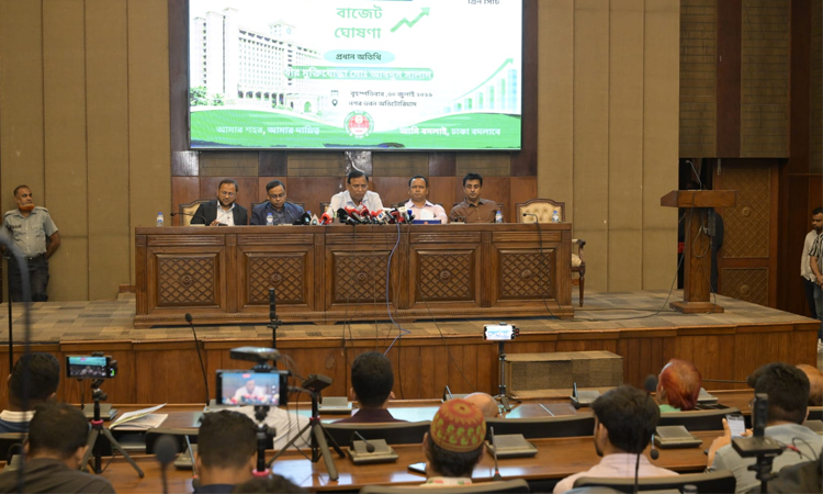 DSCC unveils Tk 40.05bn budget for FY27